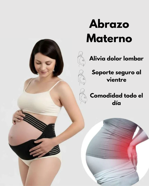 Abrazo Materno - Alivio real para tu espalda desde el primer día de embarazo