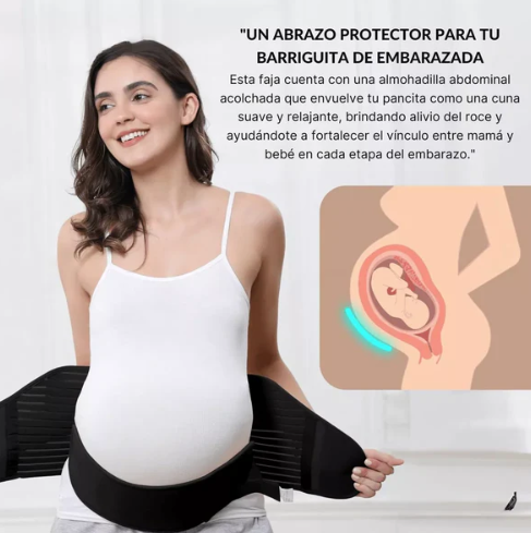 Abrazo Materno - Alivio real para tu espalda desde el primer día de embarazo